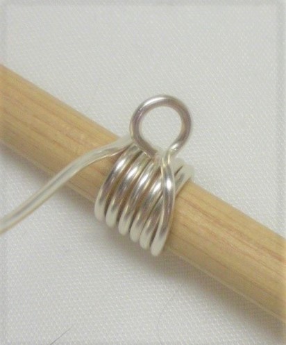 Judy Larson's Make Simple Wire Slide Bails - , Findings & Components, Toggles & Clasps, Earwire & Headpin, Coiling, Coiling Wire, Wire Coiling, simple slide bails